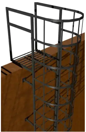 Лестница Вертикальная П1-2